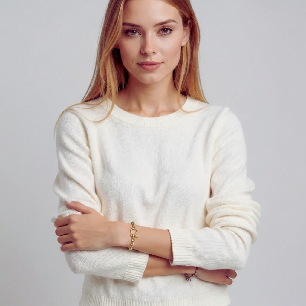 Mors Mini Horsebit Brass Bracelet- 14K Gold