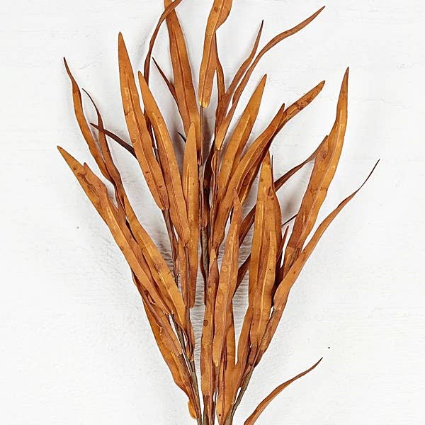 29583- 27in Spray-Foam Willow Leaves-Brown-