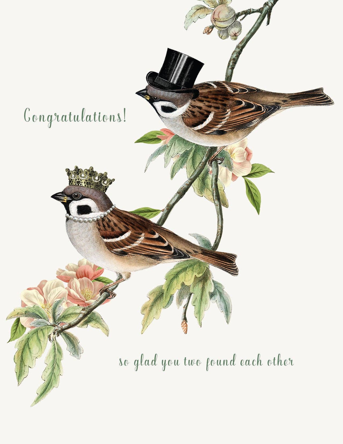Congratulations, So Glad • A-2 Greeting Card