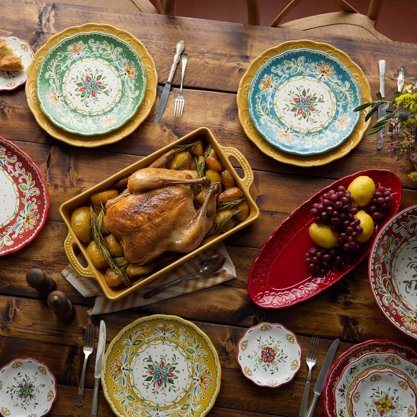 Provence Serving Bowl 13in x 3in