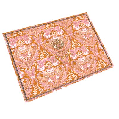 Damask Folded Note Cards