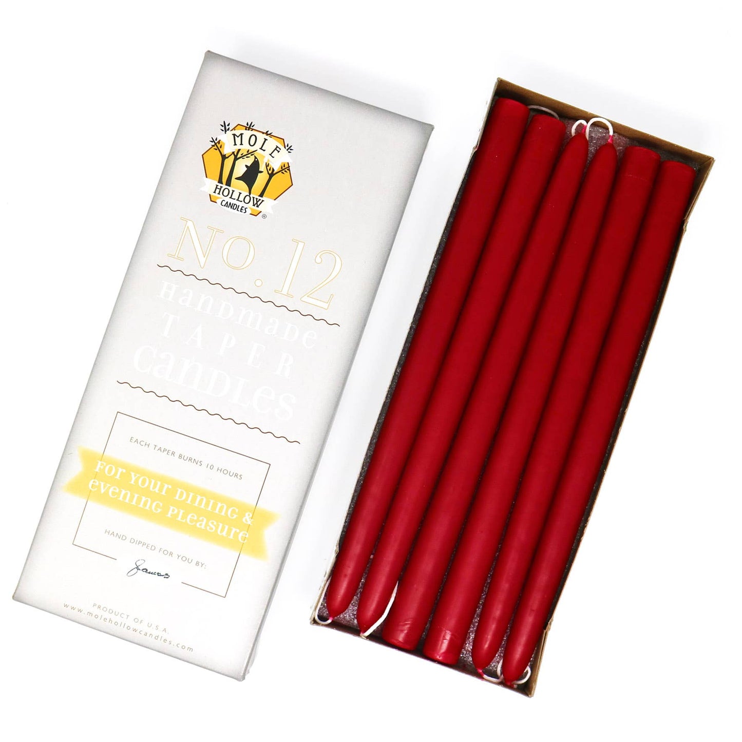 12" Taper Candles