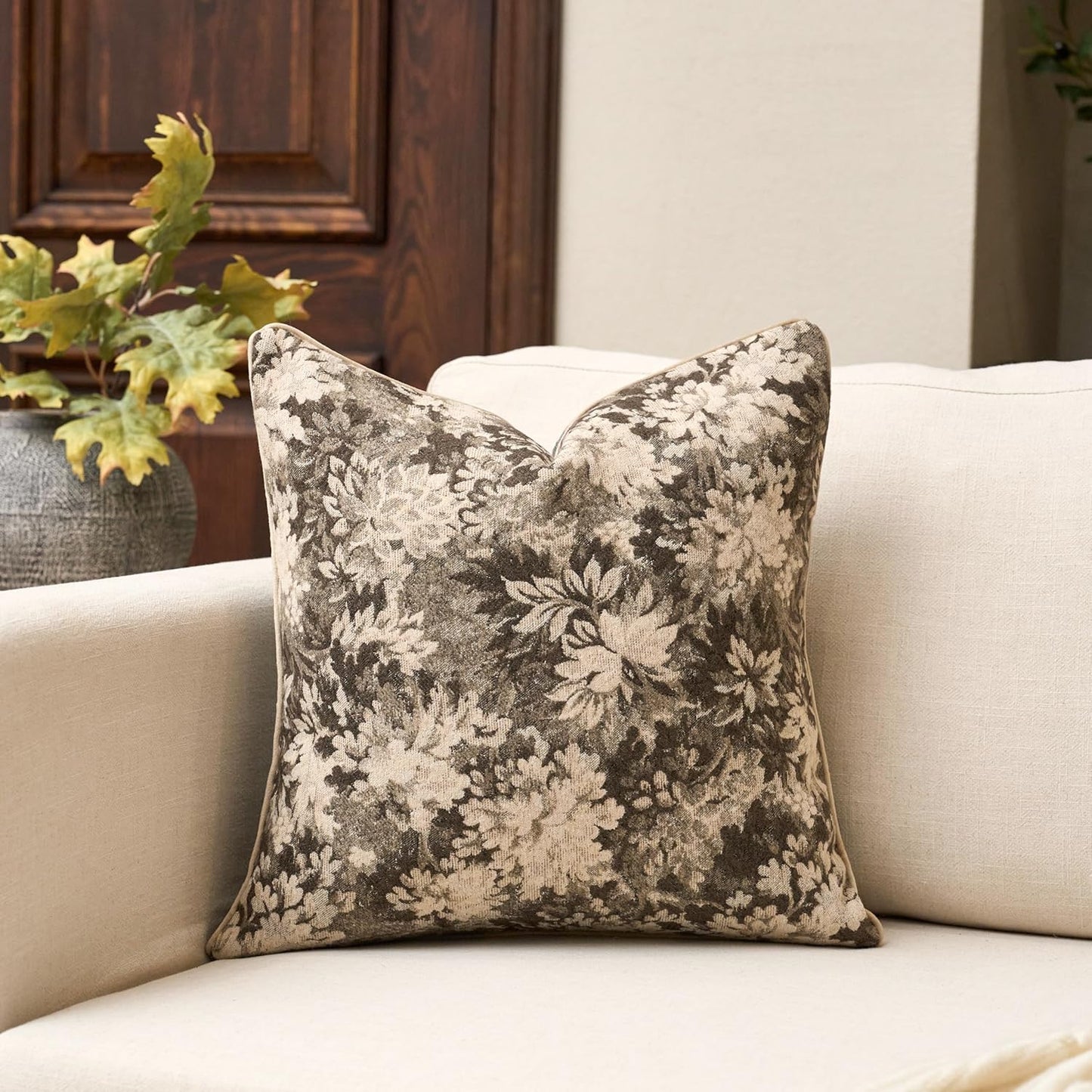 Grey Tapestry Pillows
