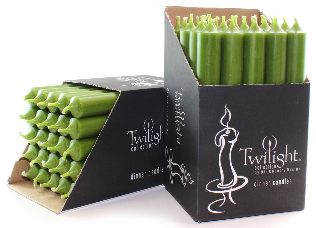 Olive 10" Dinner Candles