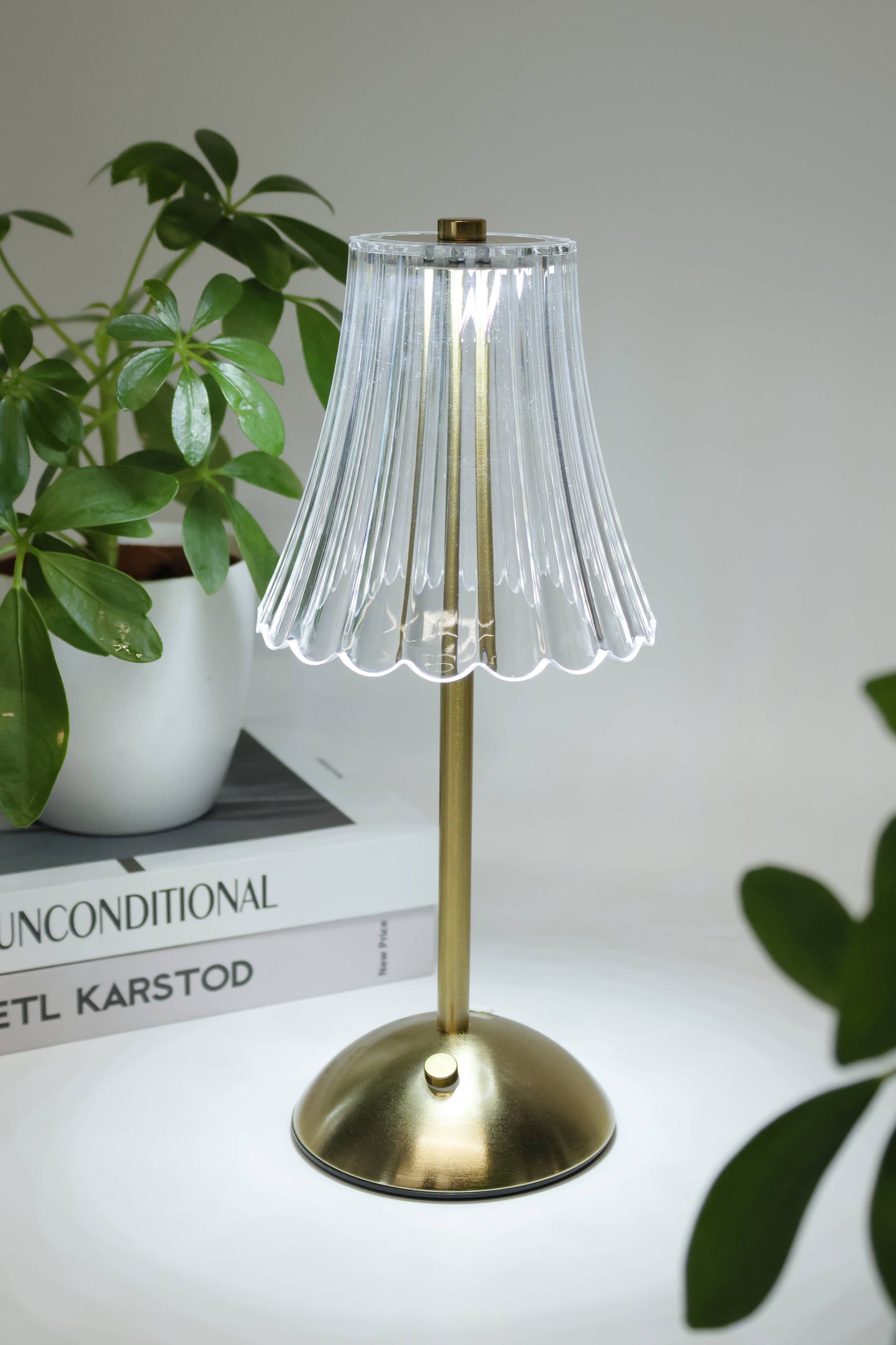 Crystal Tubular LED Lamps – Gold