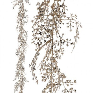 Diamond Glittered Maidenhair Garland