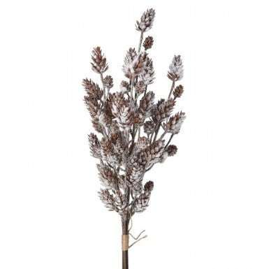 SNOWY PINE CONE-23" PL MINI BUNDLE