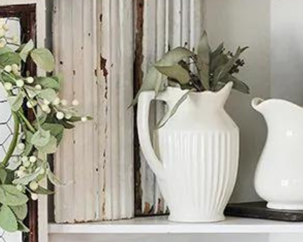 Ceramic Creamery Pitcher