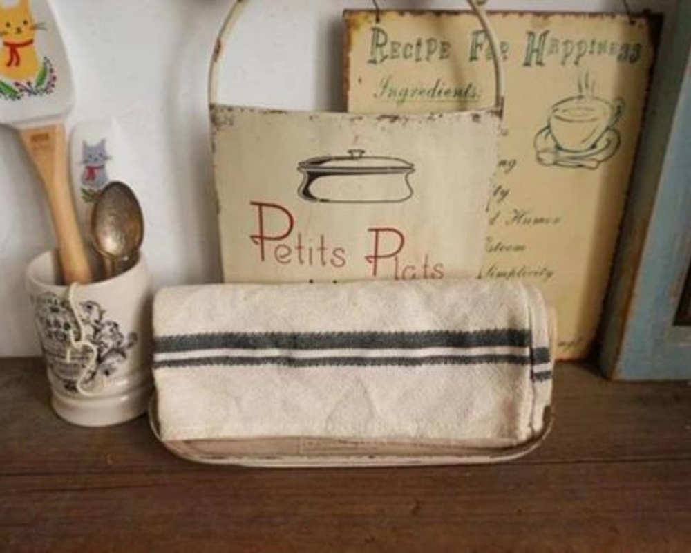 Dish Towel | Black Stripe