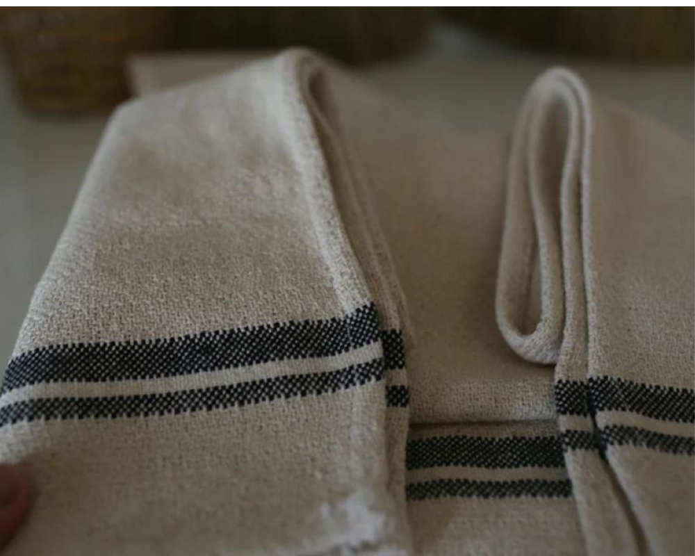 Dish Towel | Black Stripe