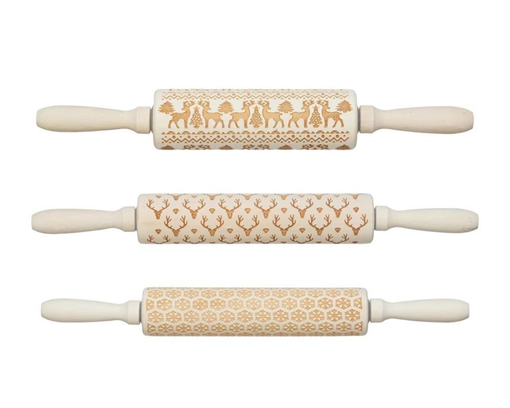 Winter Rolling Pin