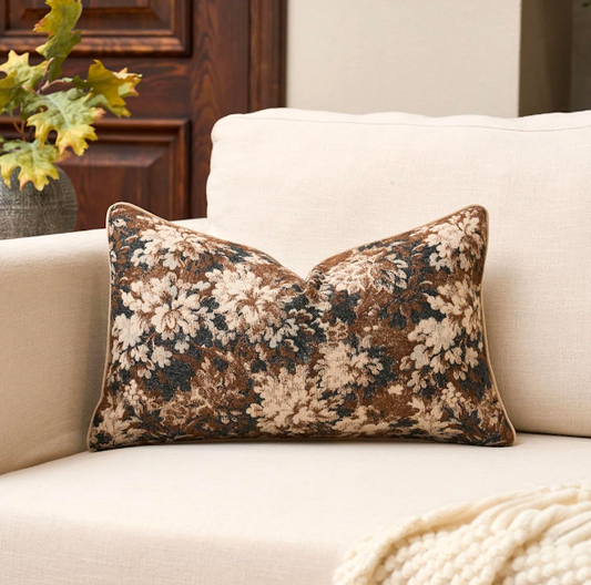 Brown Tapestry Pillow