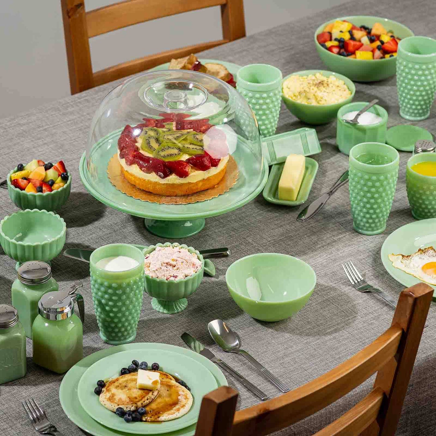 16 oz Round Bowl- Jadeite Glass Collection™