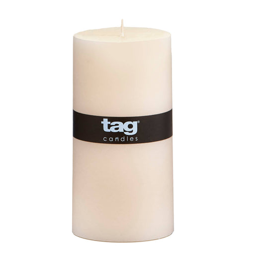Ivory Pillar Candle 3X6