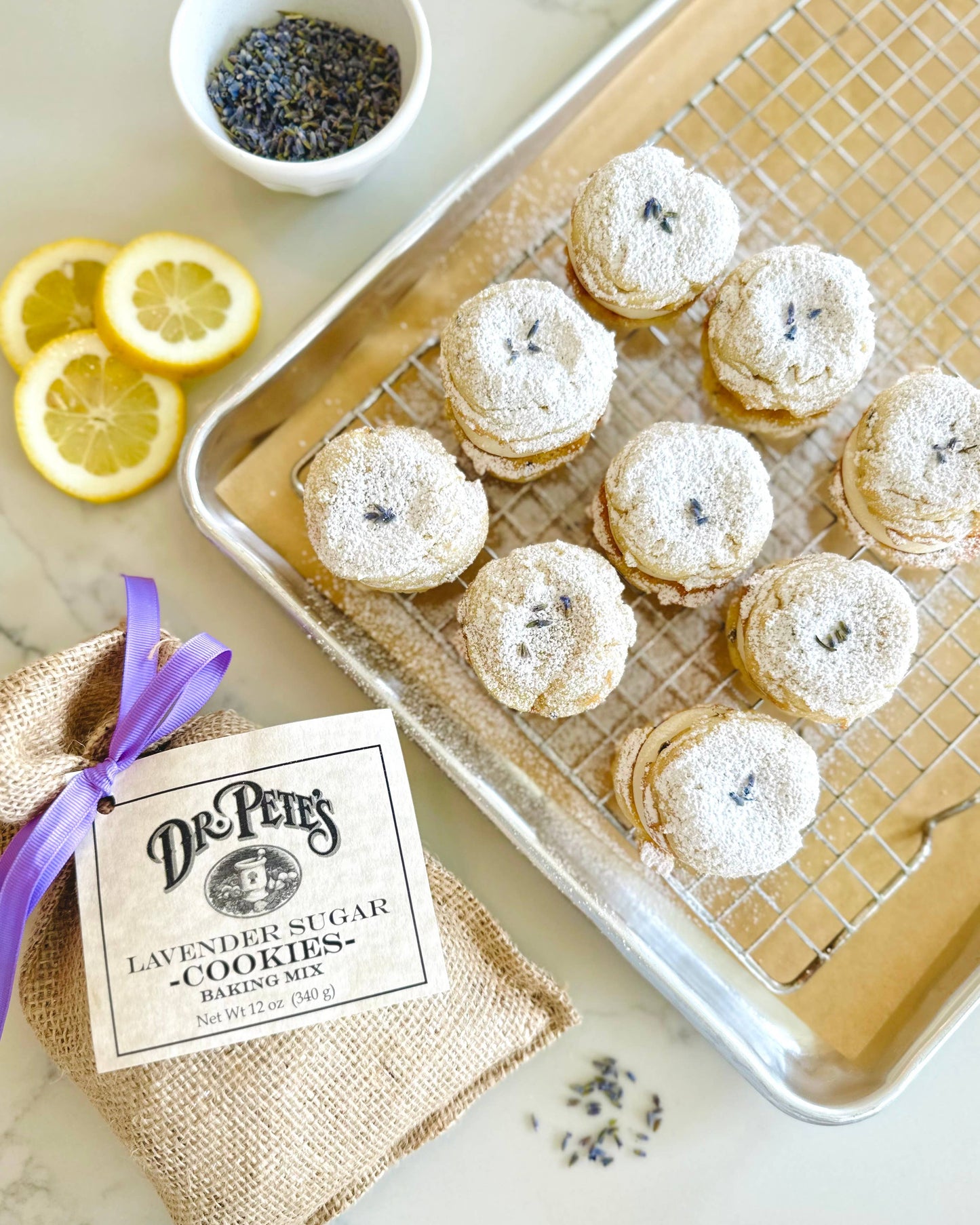 Lavender Sugar Cookies