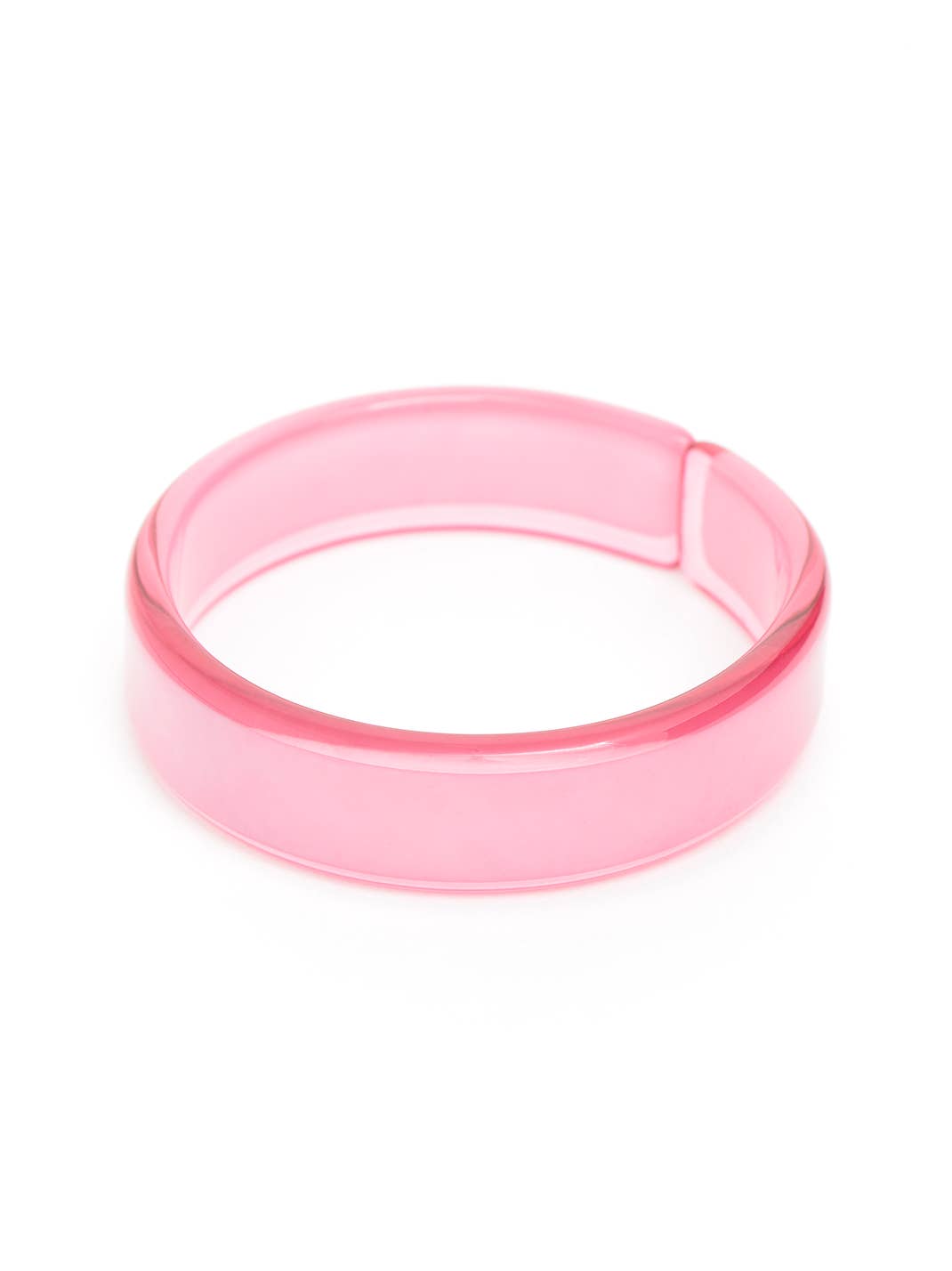 Party Resin Acrylic Stacking Bangle Bracelet: Green