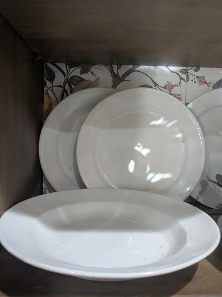 White Ironstone Dishware
