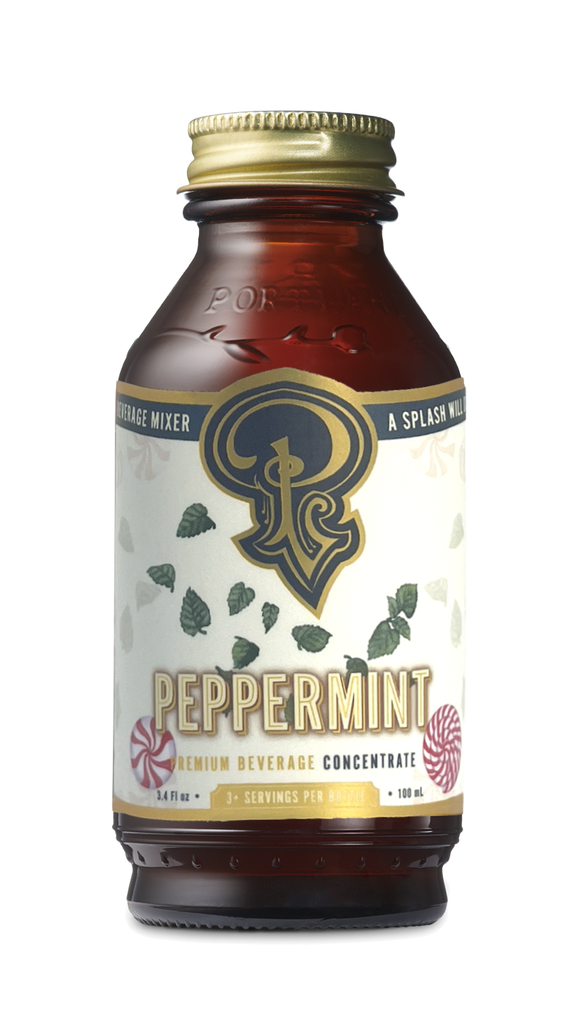 Peppermint Syrup 3.4 oz - cocktail / mocktail beverage mix
