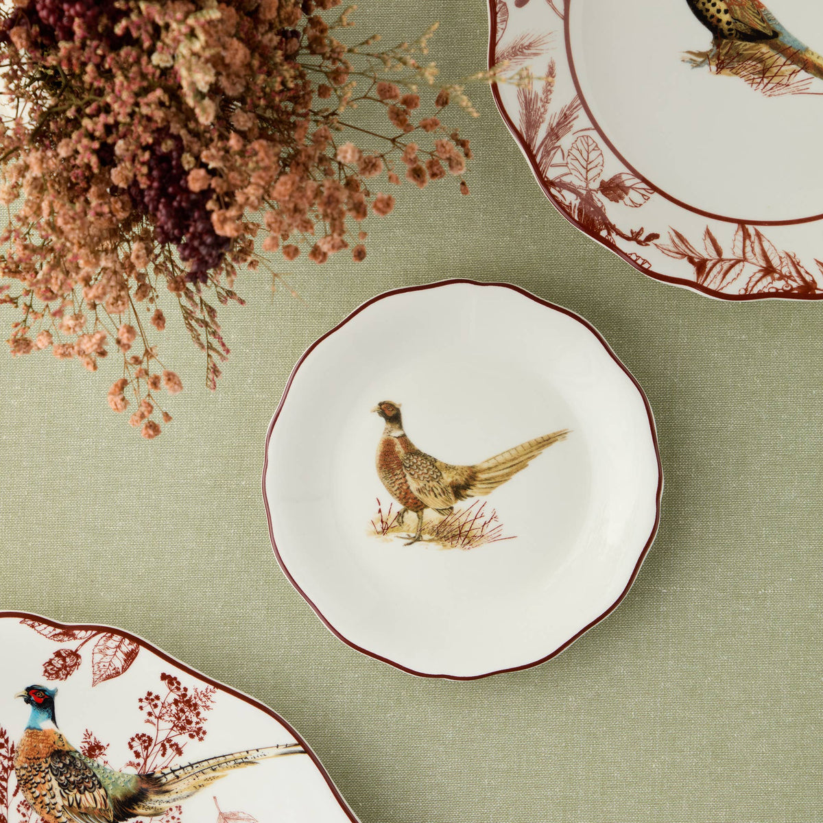 Pheasant Grove Canape Plate