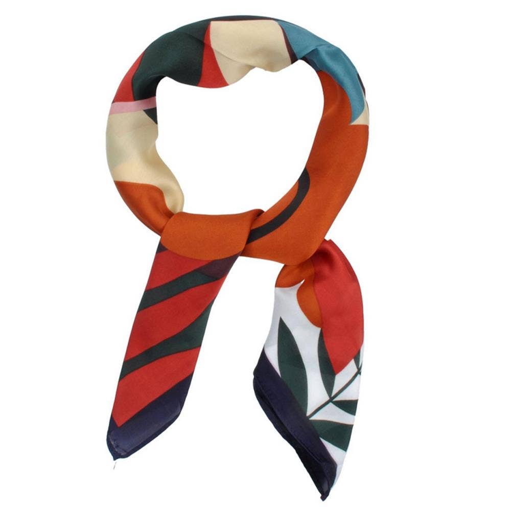 SILKY BANDANA SCARF BS-0046: Or