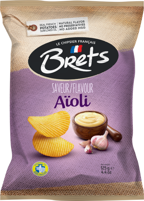 Brets Potato chips Garlic aioli