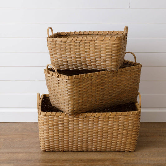 Rectangle Chipwood Basket