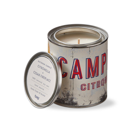 Citro + Cedar Fireplace Tin - Multi