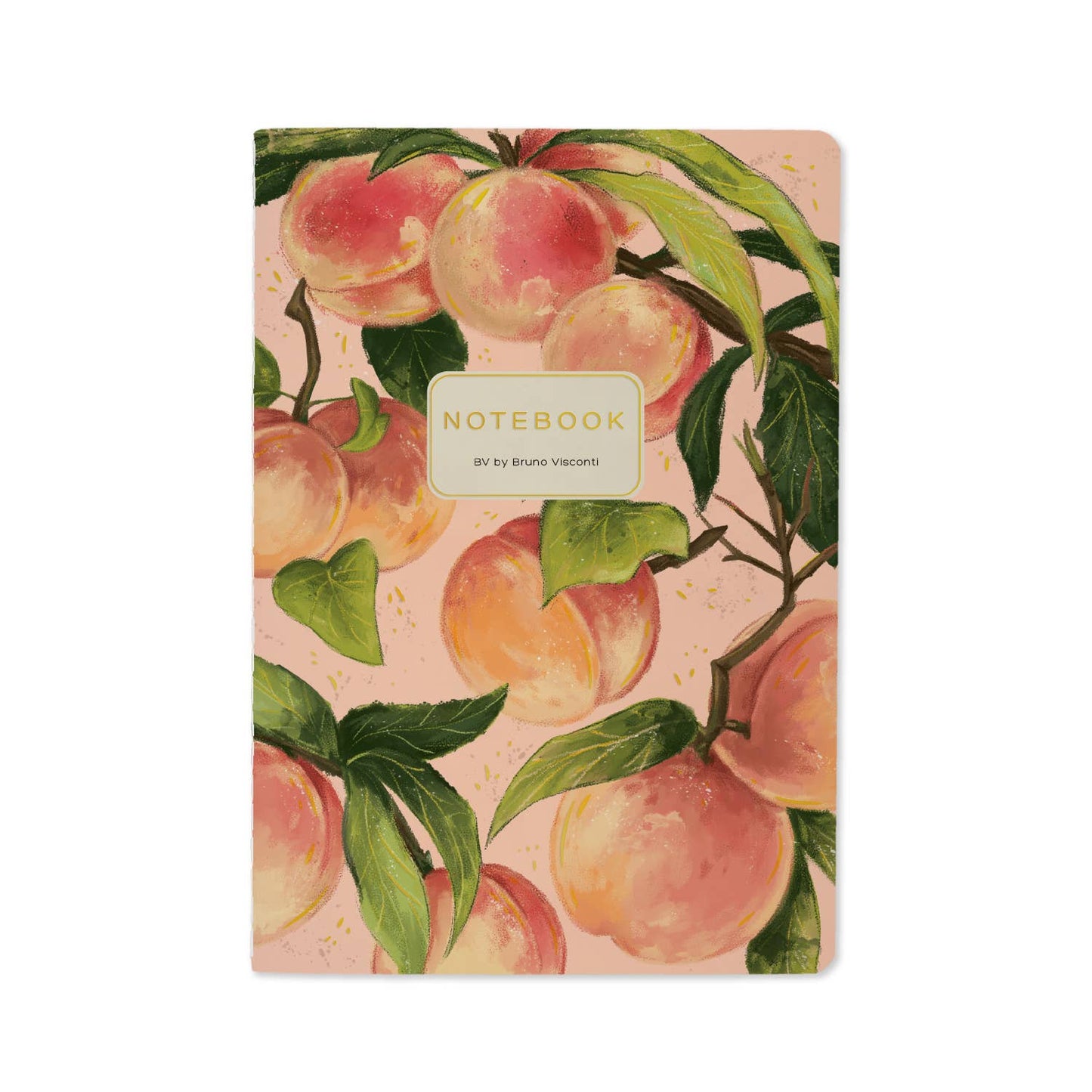 Notebook - Peaches on the Tree