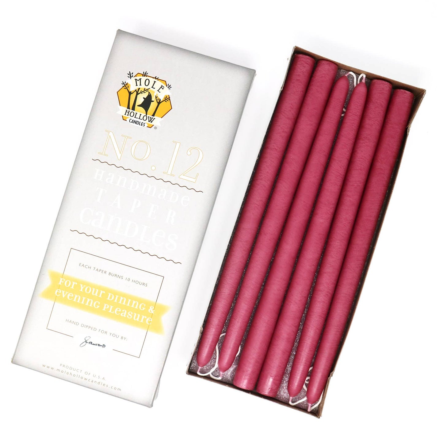 12" Taper Candles