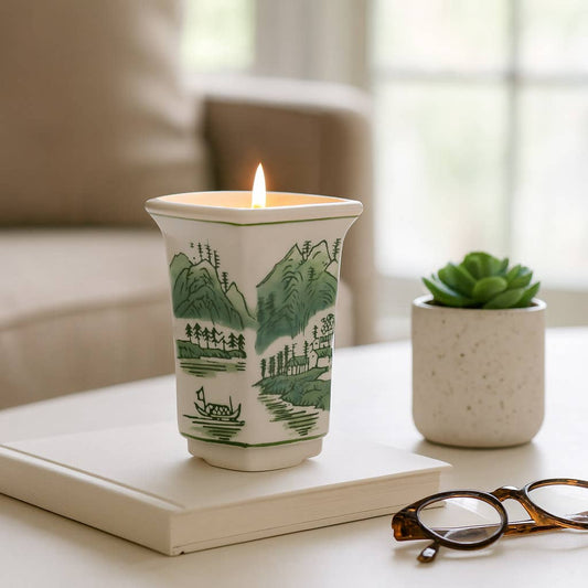 Sage & Eucalyptus - Green Ceramic, 6 Oz