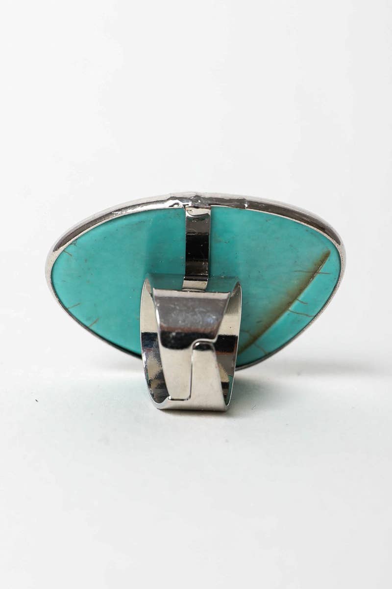 Droplet Turquoise Ring