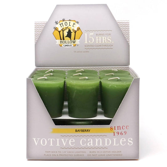Bayberry Scented Votive Candle