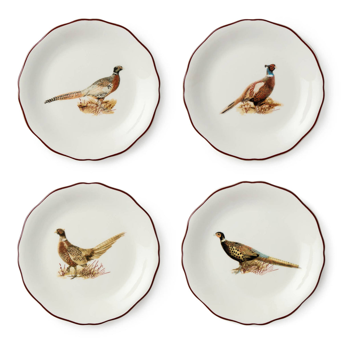Pheasant Grove Canape Plate