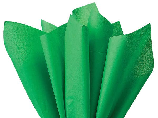 Bulk Color Tissue Paper 20X26" Sheets: Festive Green / 480 Pack / 20x26"