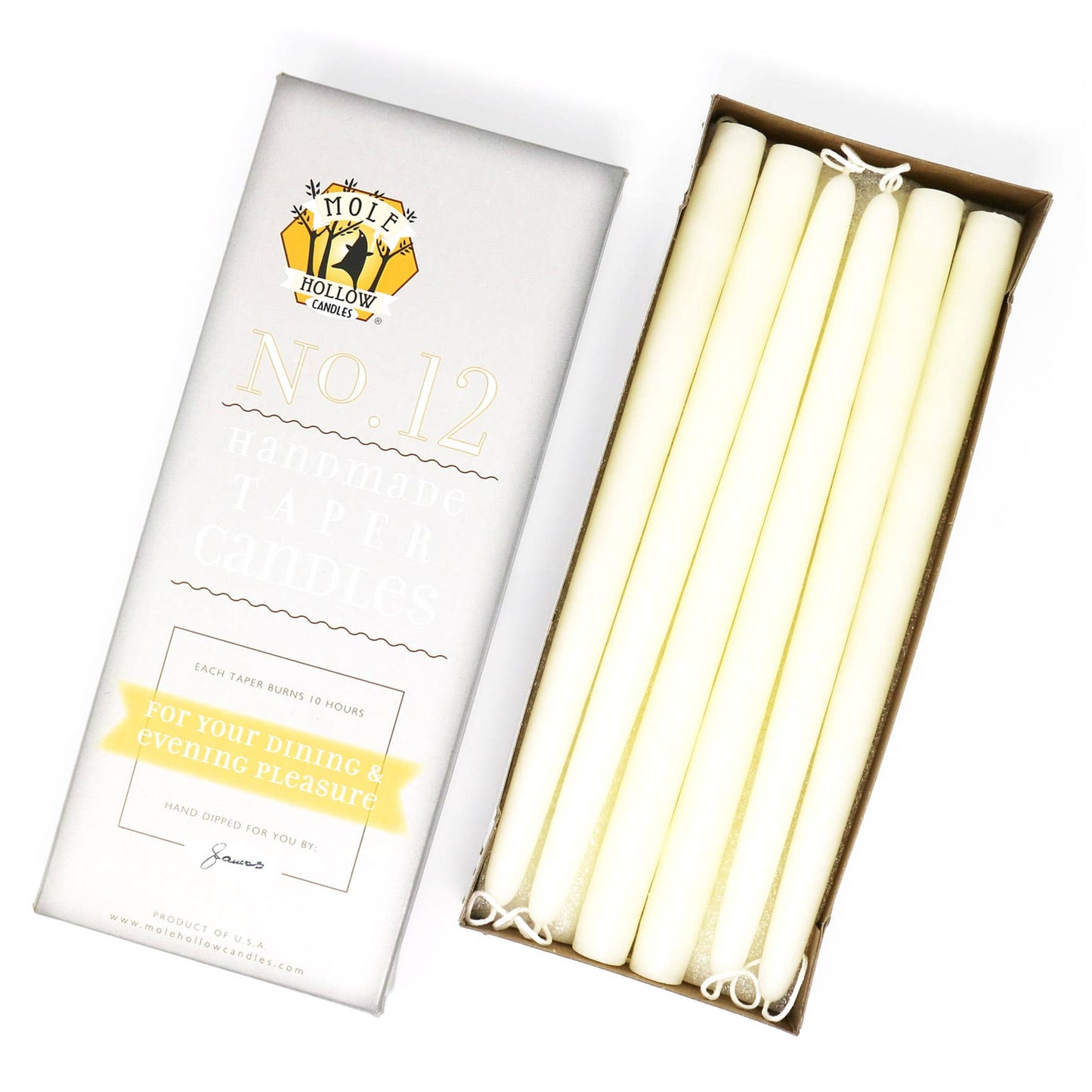 12" Taper Candles