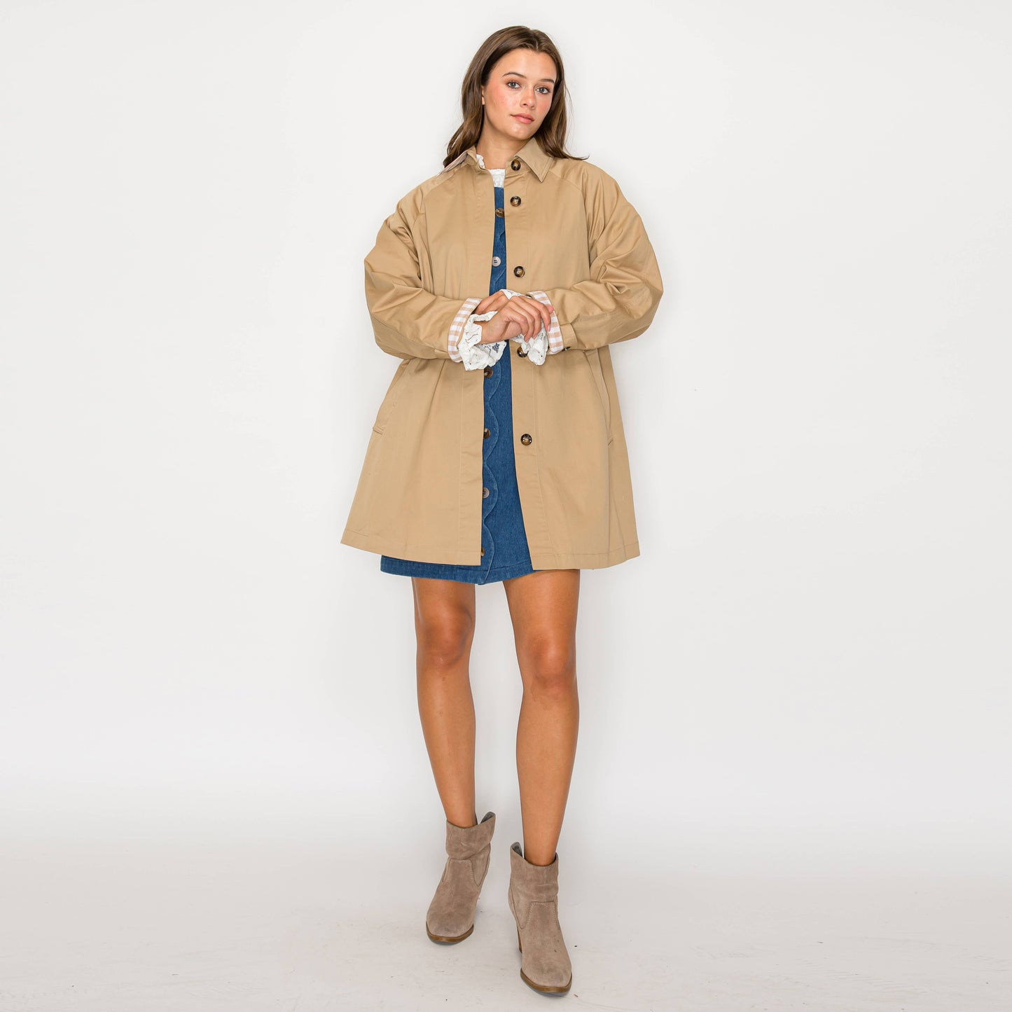 L-French Trench coat