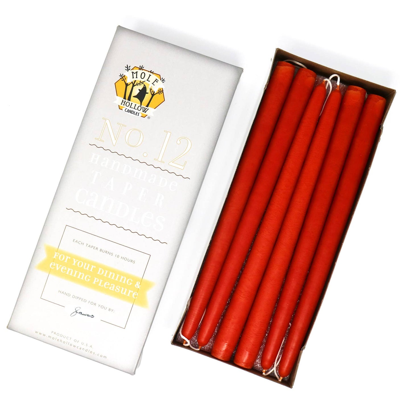 12" Taper Candles