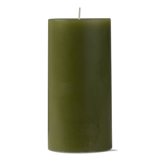 3x6 Olive Color Pillar Color Candle