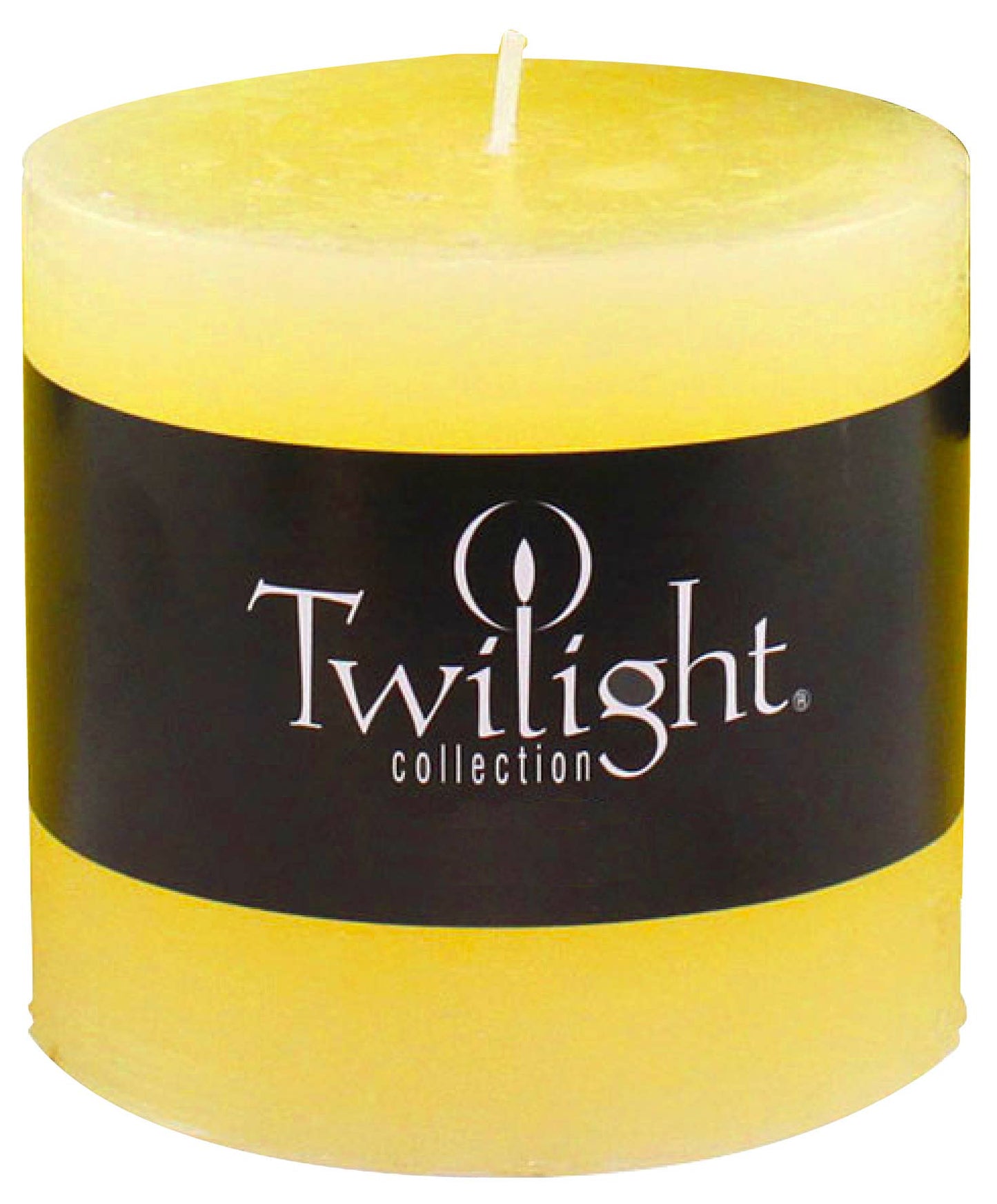 Forest Green w/ Pine-Scented Rustic Pillar Candles | 3 Inch: