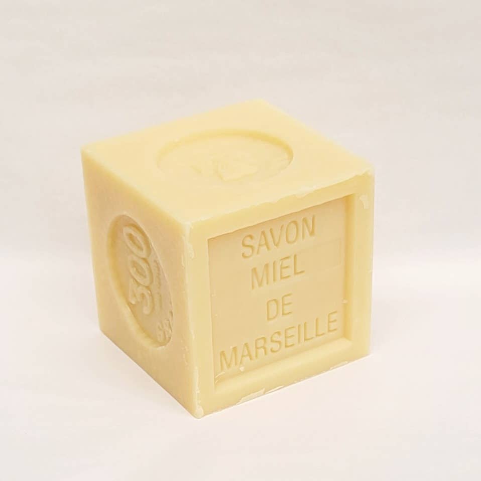 Perfumed Marseille soap block - 300g - La Licorne: 300g / Rose