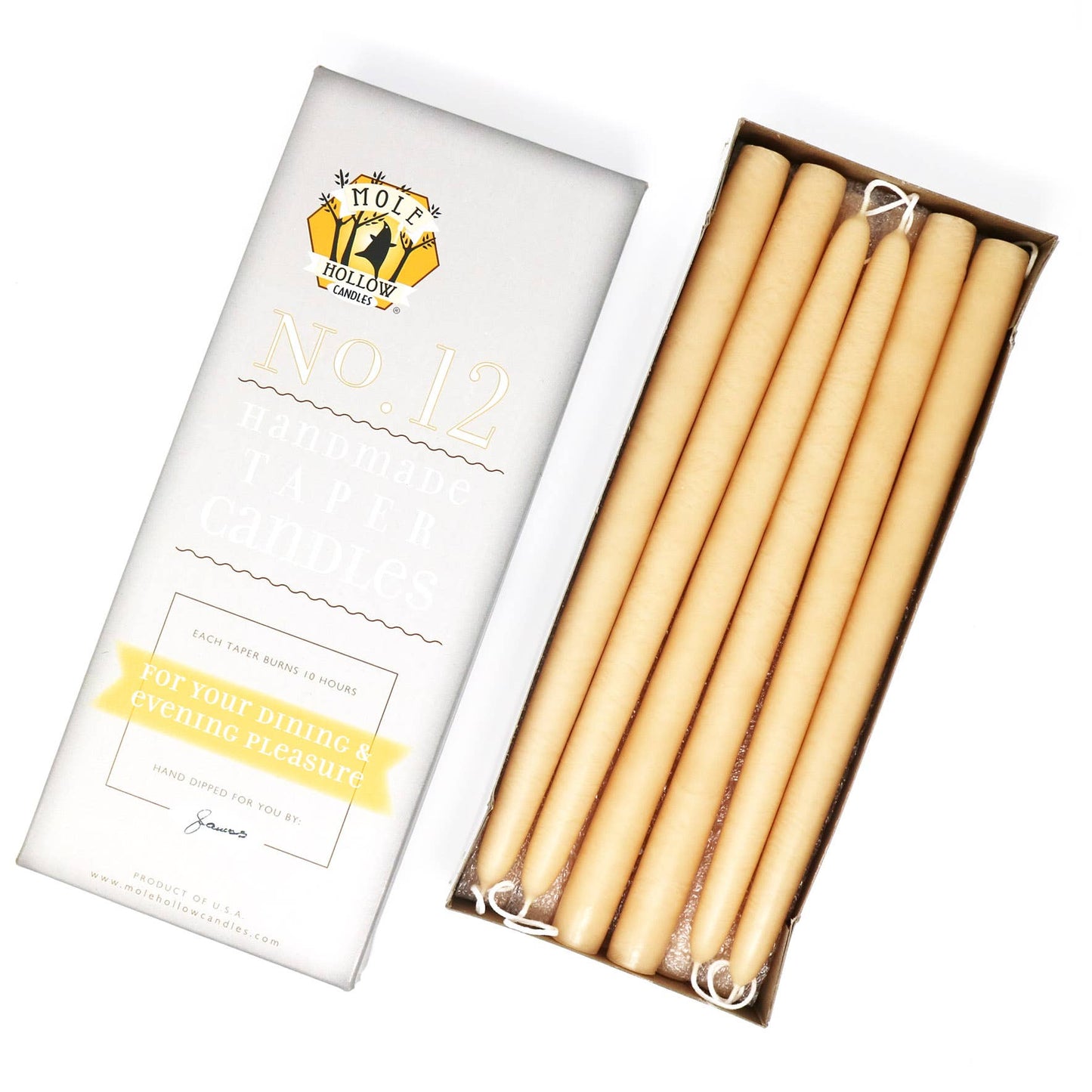 12" Taper Candles