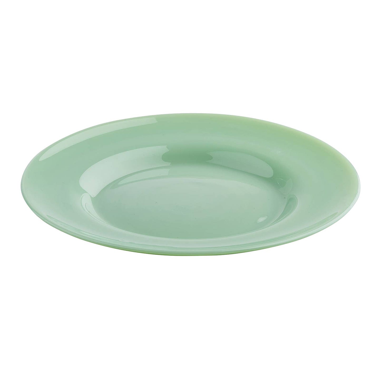 8" Round Side Plate-Jadeite Glass Collection™