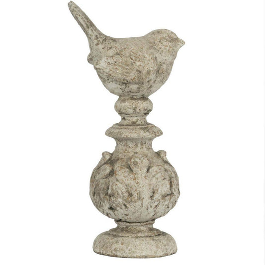 Bird Finial Accent 5x3.5x11"