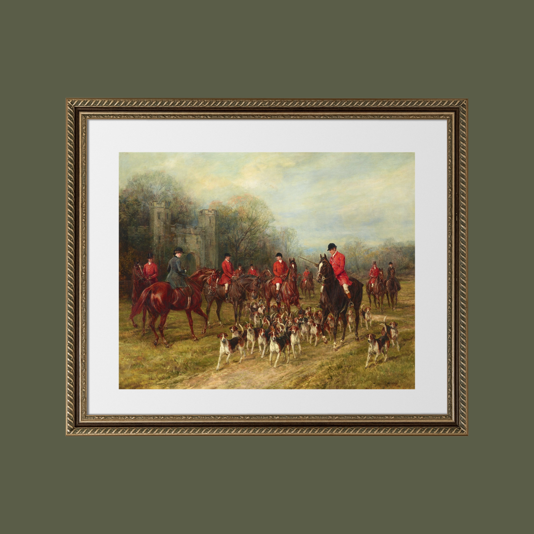 The Meet Antique Art Print