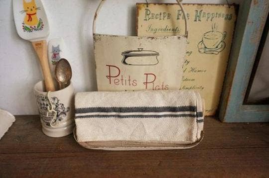 Simple Striped Cotton Linen Napkin
