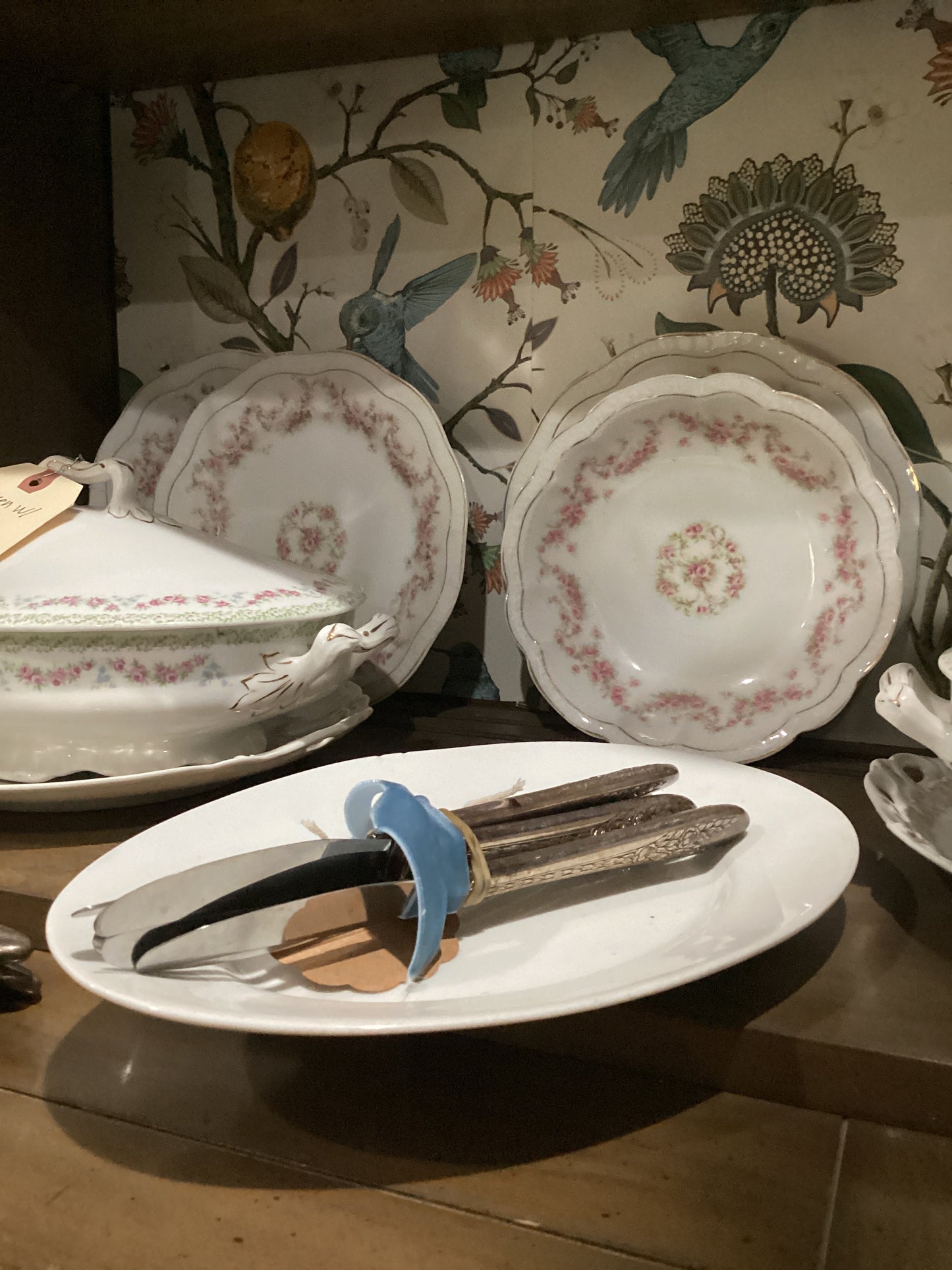 Silver flatware