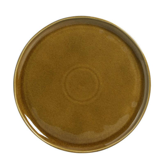 Bio Stoneware Amber Dinner Plate, 10.8"