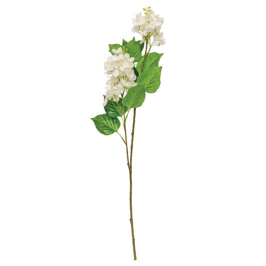 White Hydrangea Bundle Spray - 29"