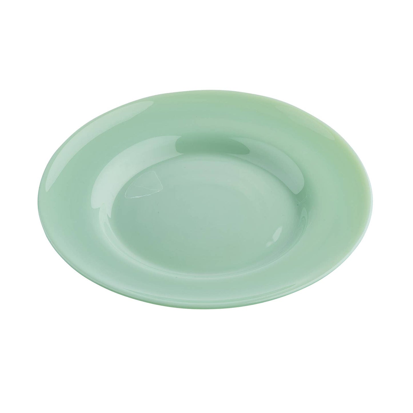 8" Round Side Plate-Jadeite Glass Collection™