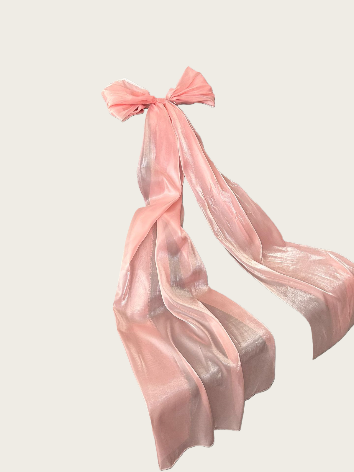 78*19inches Mesh Giant Bow Christmas Tree Topper Xmas Decor: Pink02 / L